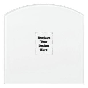 Create Your Own white Door Sign