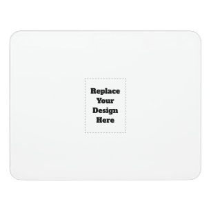 Create Your Own white Door Sign