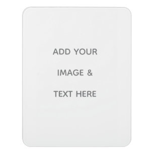 Create Your Own white  Door Sign