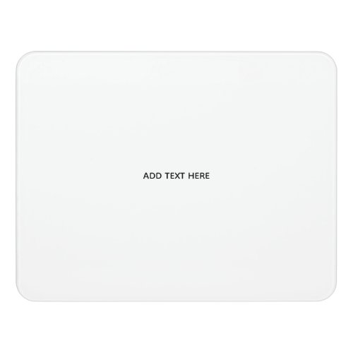 Create Your Own White  Door Sign