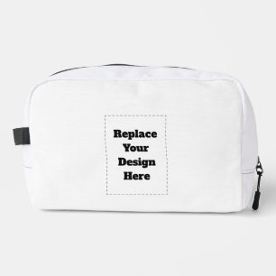 Create Your Own white  Dopp Kit