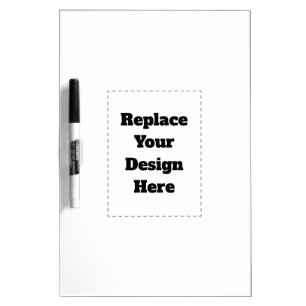 Create Your Own white Dry Erase Board
