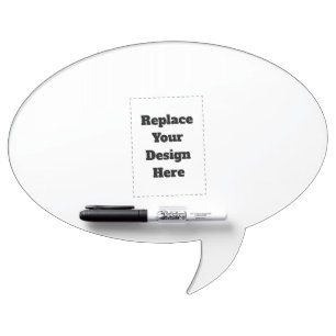 Create Your Own white  Dry Erase Board
