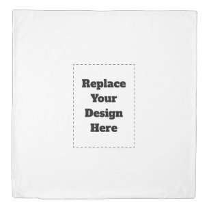 Create Your Own white  Duvet Cover