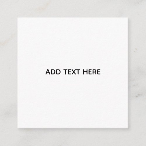 Create Your Own White  Enclosure Card