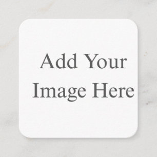 Create Your Own white  Enclosure Card