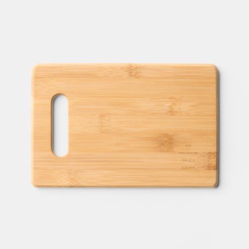 Create Your Own white Engraved Cutting Board