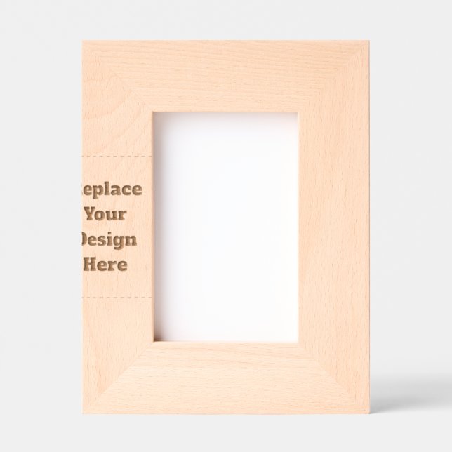 Create Your Own white  Engraved Frames (Front)