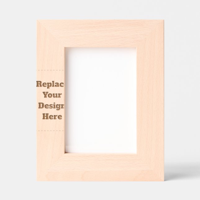 Create Your Own white  Engraved Frames (Front)