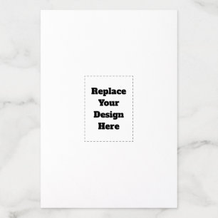 Create Your Own white Envelope Liner