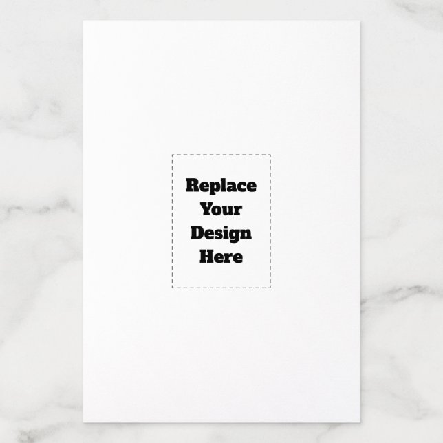 Create Your Own white  Envelope Liner (Design)