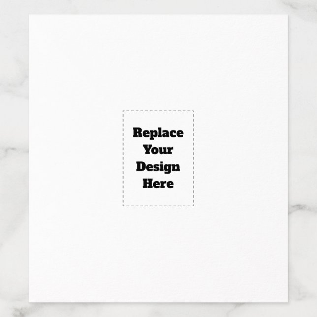 Create Your Own white  Envelope Liner (Design)