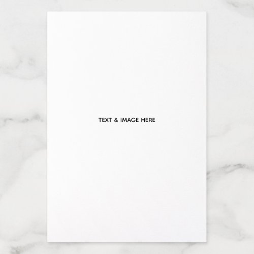 Create Your Own white Envelope Liner