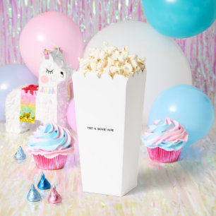 Create Your Own white Favor Boxes