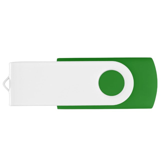 Create Your Own white  Flash Drive (Back)