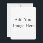 Create Your Own white Flat Save The Date Card<br><div class="desc">This design is minimalist style which can be easily updated with your photo and text. If you need any help please contact me using the massage button below and I will be happy to help.</div>