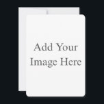 Create Your Own white Flat Save The Date Card<br><div class="desc">This design is minimalist style which can be easily updated with your photo and text. If you need any help please contact me using the massage button below and I will be happy to help.</div>