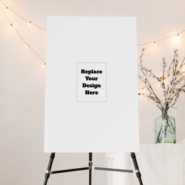 Create Your Own white  Foam Board (In Situ (Stand))
