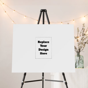 Create Your Own white  Foam Board