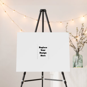 Create Your Own white Foam Board