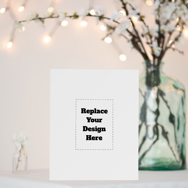 Create Your Own white  Foam Board (In Situ (Wedding))