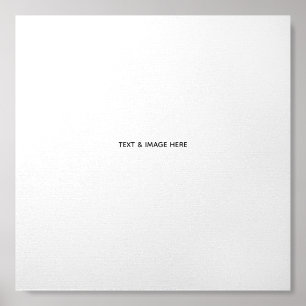 Create Your Own white Foam Core Photo Tile