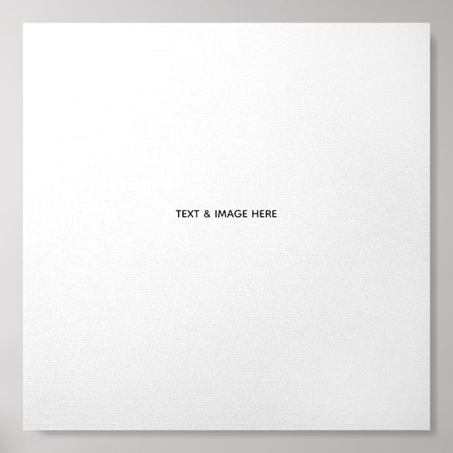 Create Your Own white Foam Core Photo Tile (Front Set)