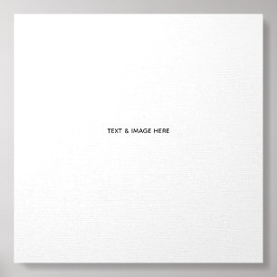 Create Your Own white Foam Core Photo Tile