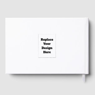 Create Your Own white  Foil Guest Book