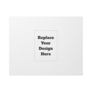 Create Your Own white Gallery Wrap