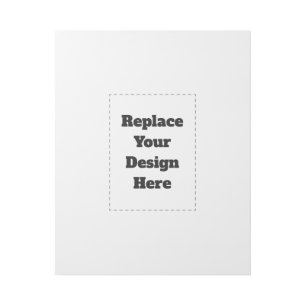Create Your Own white Gallery Wrap