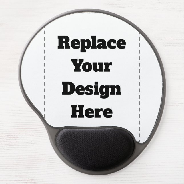 Create Your Own white  Gel Mouse Pad (Front)