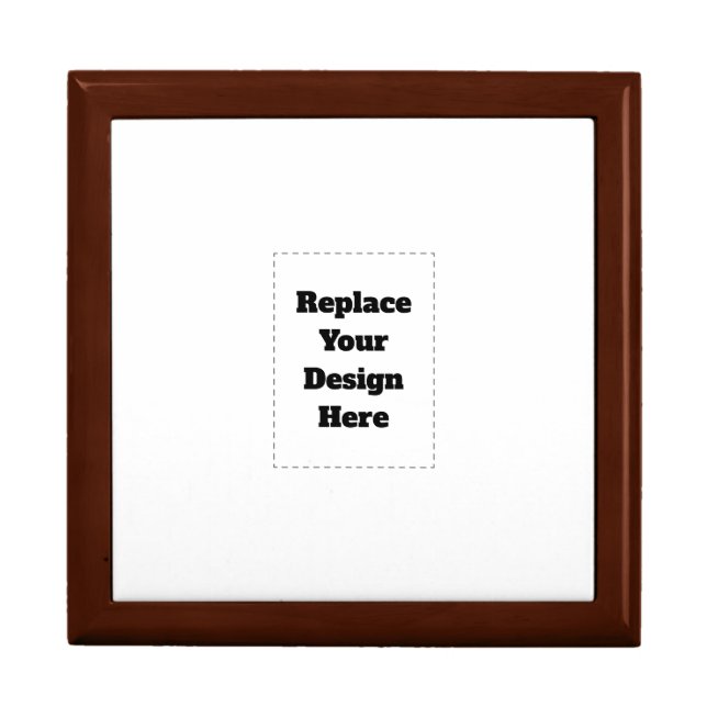 Create Your Own white  Gift Box (Front)