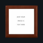Create Your Own white  Gift Box<br><div class="desc">This design is minimalist style which can be easily updated with your photo and text. If you need any help please contact me using the massage button below and I will be happy to help.</div>