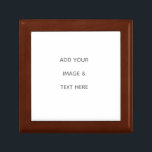 Create Your Own white  Gift Box<br><div class="desc">This design is minimalist style which can be easily updated with your photo and text. If you need any help please contact me using the massage button below and I will be happy to help.</div>