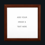 Create Your Own white  Gift Box<br><div class="desc">This design is minimalist style which can be easily updated with your photo and text. If you need any help please contact me using the massage button below and I will be happy to help.</div>