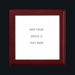 Create Your Own white  Gift Box<br><div class="desc">This design is minimalist style which can be easily updated with your photo and text. If you need any help please contact me using the massage button below and I will be happy to help.</div>