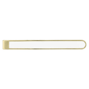 Create Your Own white Gold Finish Tie Bar