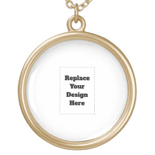 Create Your Own white Gold Plated Necklace
