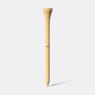 Create Your Own white  Golf Tees