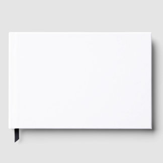 Create Your Own white Guest Book