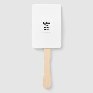 Create Your Own white Hand Fan