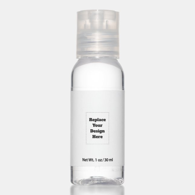 Create Your Own white  Hand Sanitizer (Front)