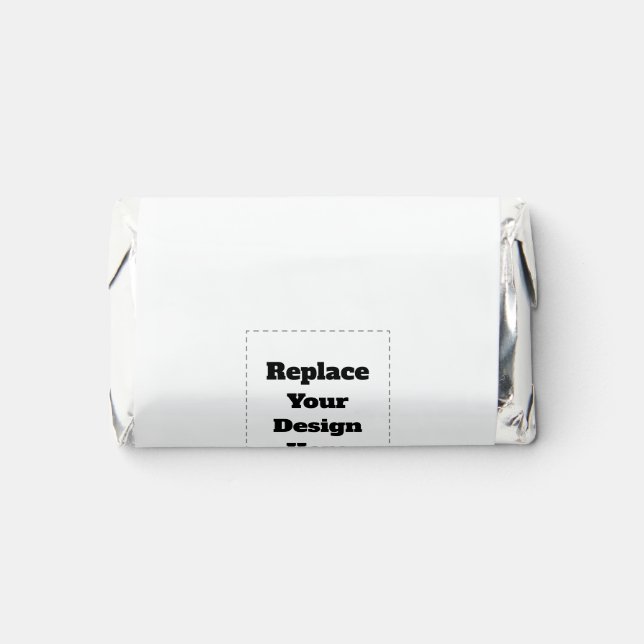 Create Your Own white  Hershey's Miniatures (Front)