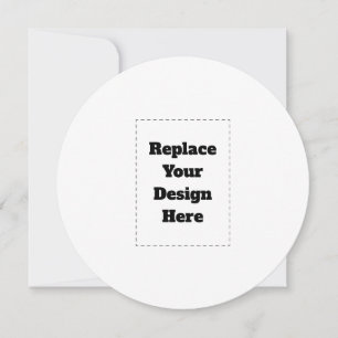 Create Your Own white Holiday Card