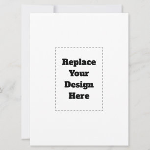 Create Your Own white Holiday Card