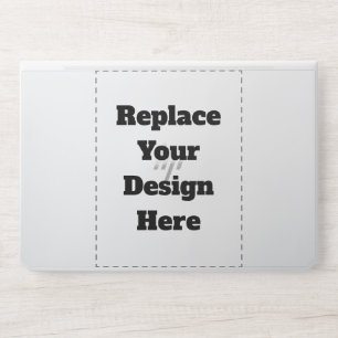 Create Your Own white HP Laptop Skin