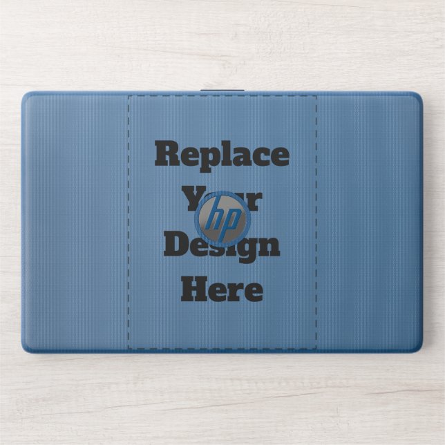 Create Your Own white  HP Laptop Skin (Front)