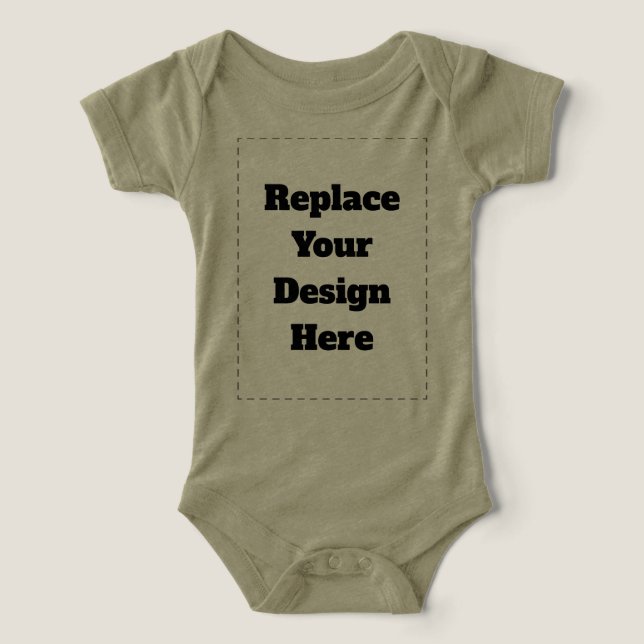 Create Your Own white  Infant T-shirt (Design Front)