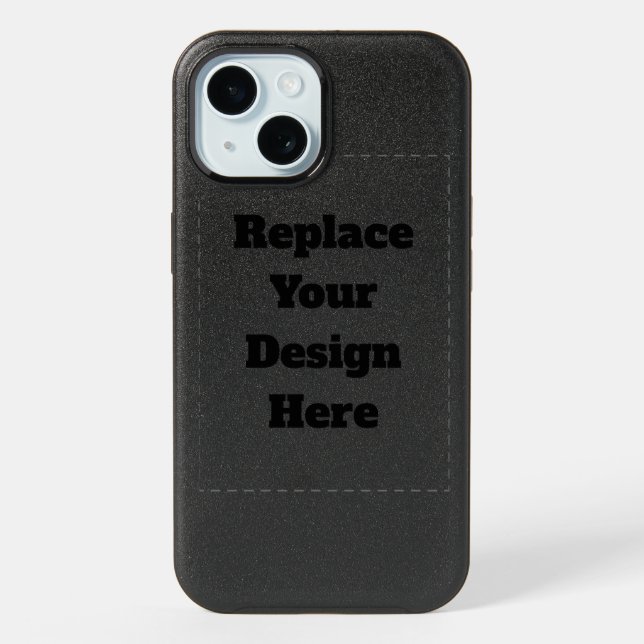 Create Your Own white  iPhone 15 Case (Back)